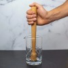 Unbranded Ft Wood Cocktail Muddler 12 Inch Hardwood Mojito Drink