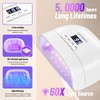 LadyMisty UV Nail Lamp - Fast Drying, UV Light for