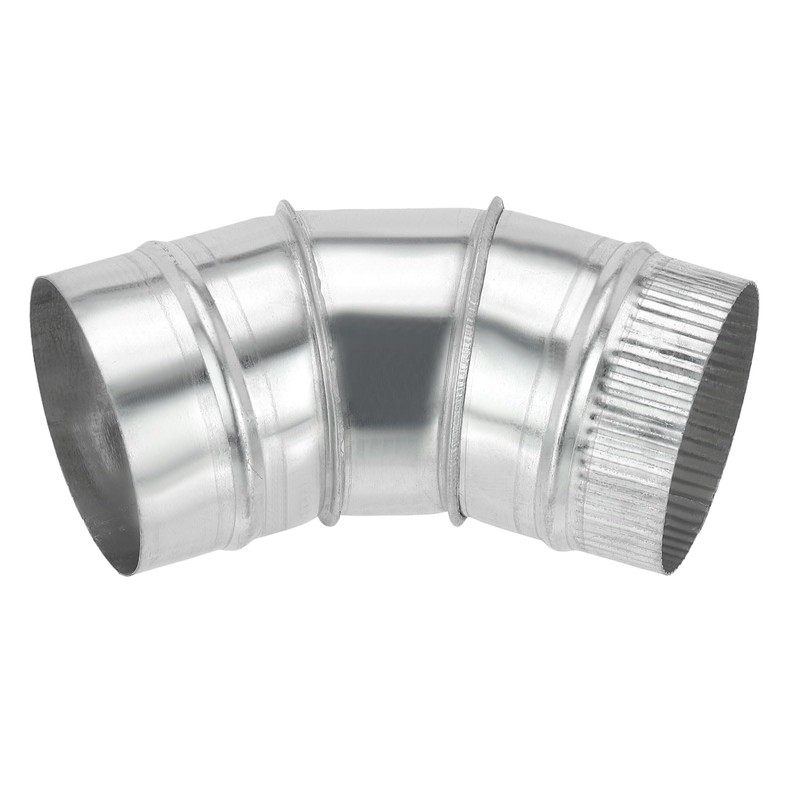PATIKIL 4" OD 45 Degree Elbow Duct Pipe Connector, HVAC