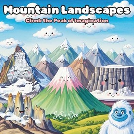 Mountain Landscapes: Climb the Peak of Imagination: A Majestic Mountainscapes Adventure Coloring Book