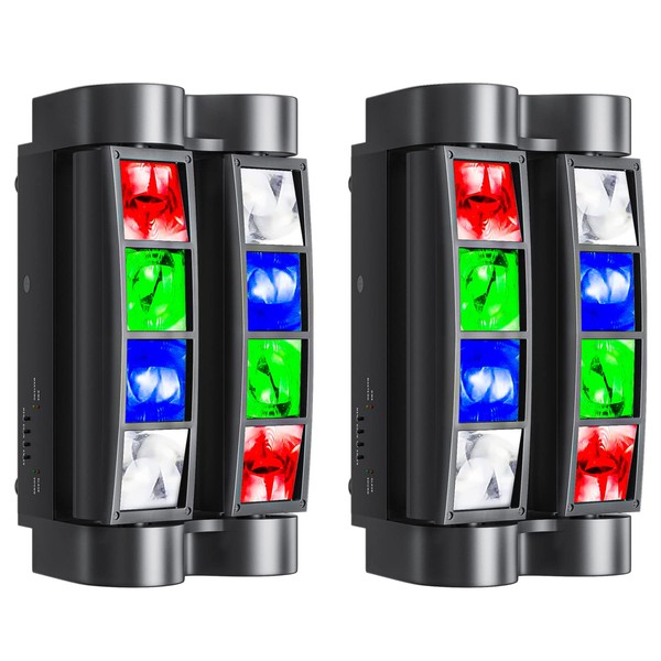 Big Dipper Moving Head DJ Light, 8x3W LED Spider Stage