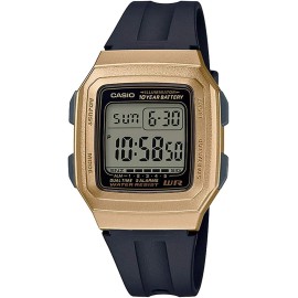 Casio F201WAM-9A Resin Band Gold Digital Watch