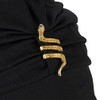Fashy Exclusive 3483 20 Bathing Cap with Snakes Accessory Black