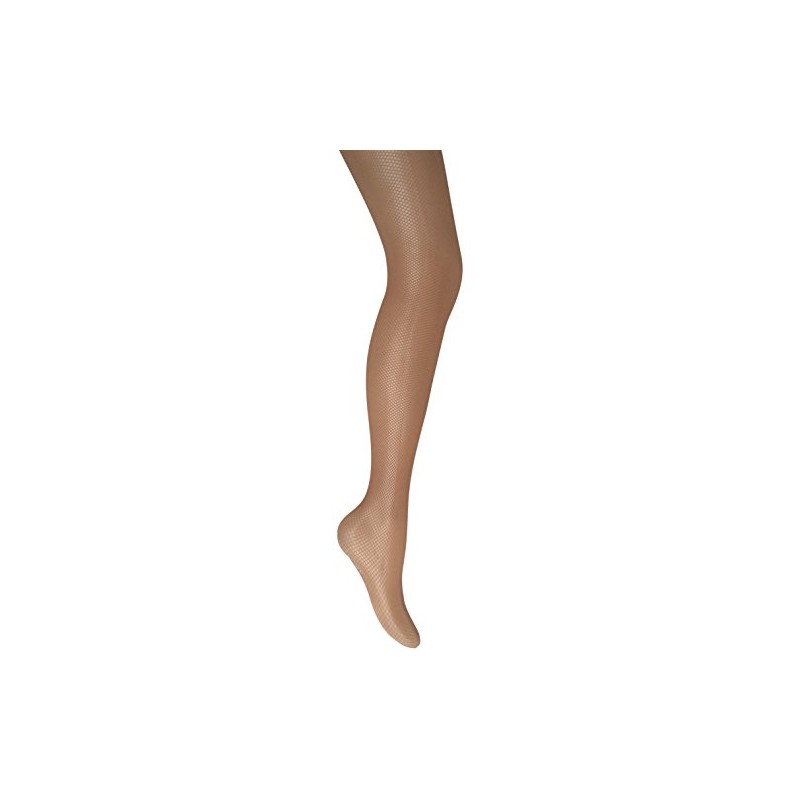 Mysasi Women's Fishnet Tights Size. XXL. Natural Tan.