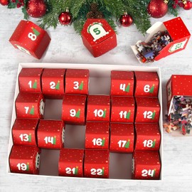 Christmas Jigsaw Puzzles Advent Calendar 2024 Christmas Surprise Countdown Calendars for Adult and Kids, 24 Parts 1008 Pieces Holiday Puzzle to Christmas Gifts Decorations with Puzzle Saver