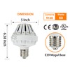 NS 60W LED Corn Light Bulb Daylight White Street and