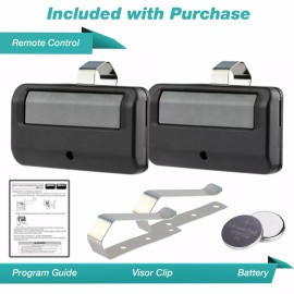 For Chamberlain Sale 2 For Chamberlain 950ESTD 891LM Garage Door Opener Remote Security+ 2.0 MyQ