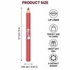 FORSEEKUP Lip Liner Set,Matte Nude Pink Brown Lip Pencils,01-12PCS