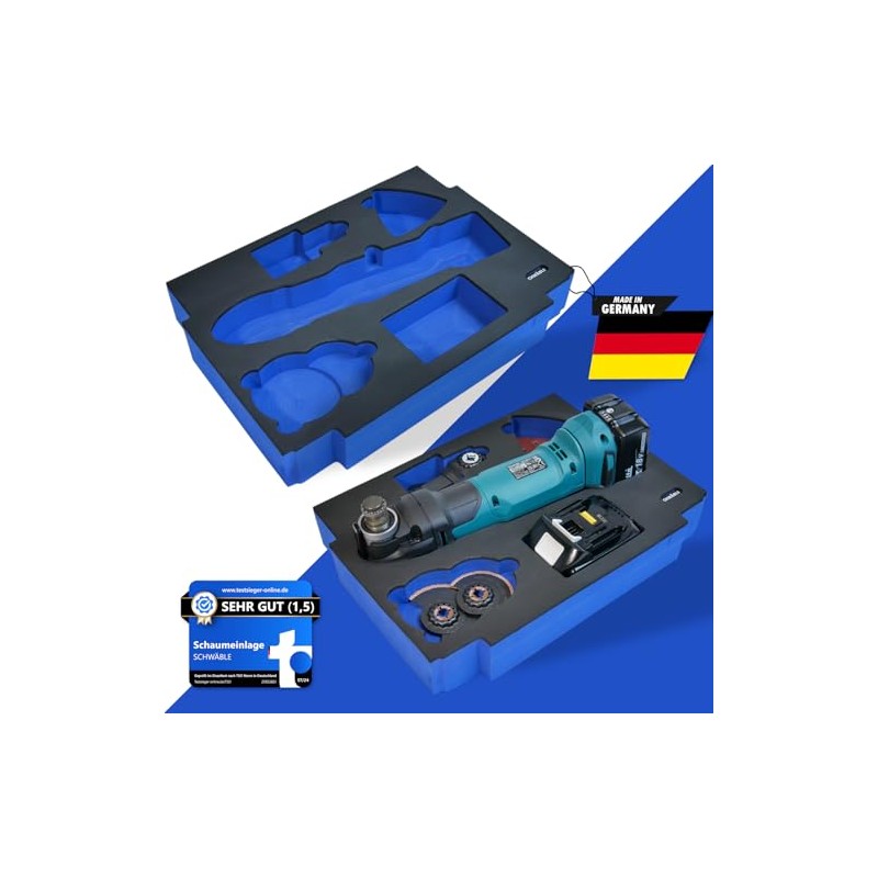 SCHWÄBLE® Foam Insert for Makita Multitool DTM51
