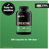 Optimum Nutrition Creatine Capsules with 2500 mg of Unflavoured Creatine