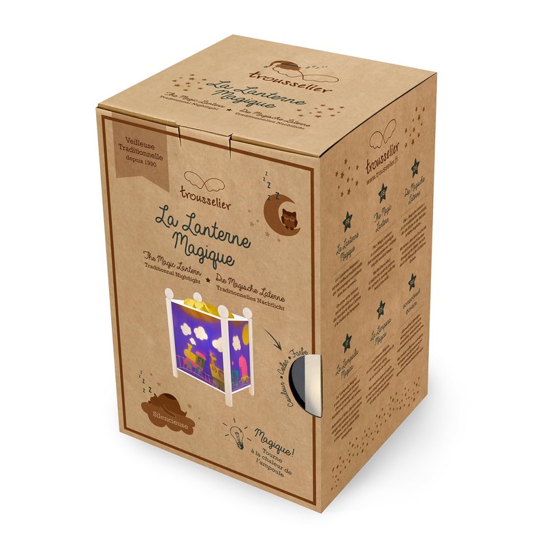 Trousselier - Lanterna Magica Treno- biancho 12V