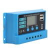 12V 24V Solar Panel Controller LCD Display Photovoltaic Charge Controller