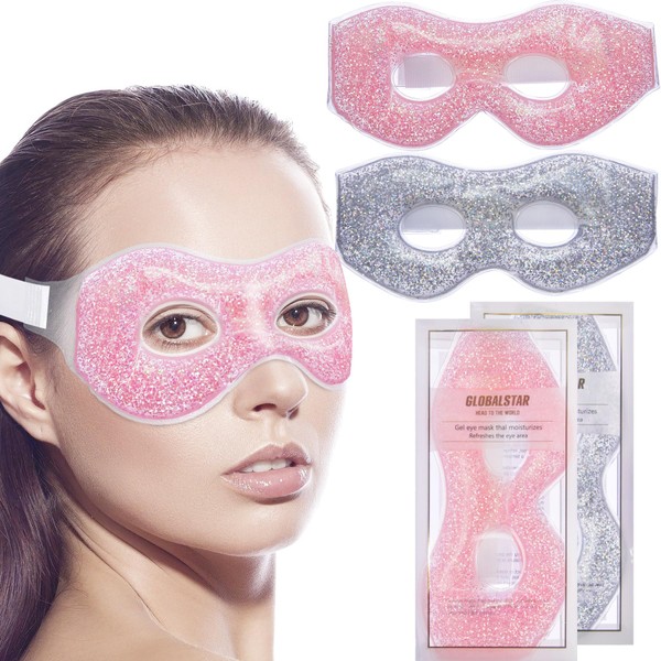 XianNiAn Ice Eye Patches for Puffy Eyes, Hot Cold Treatment