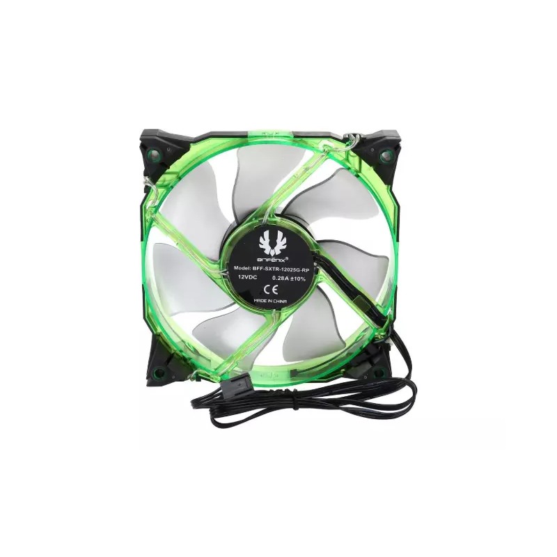 BitFenix Spectre Xtreme Extremely Silent Performance 120mm Green LED Case
