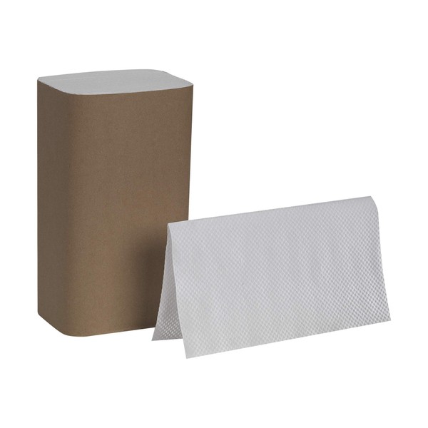 Georgia-Pacific Blue Basic S-Fold Recycled Paper Towels (Previously Branded Envision) by GP PRO (Georgia-Pacific); White; 20904; 250 Towels Per Pack; 16 Packs Per Case