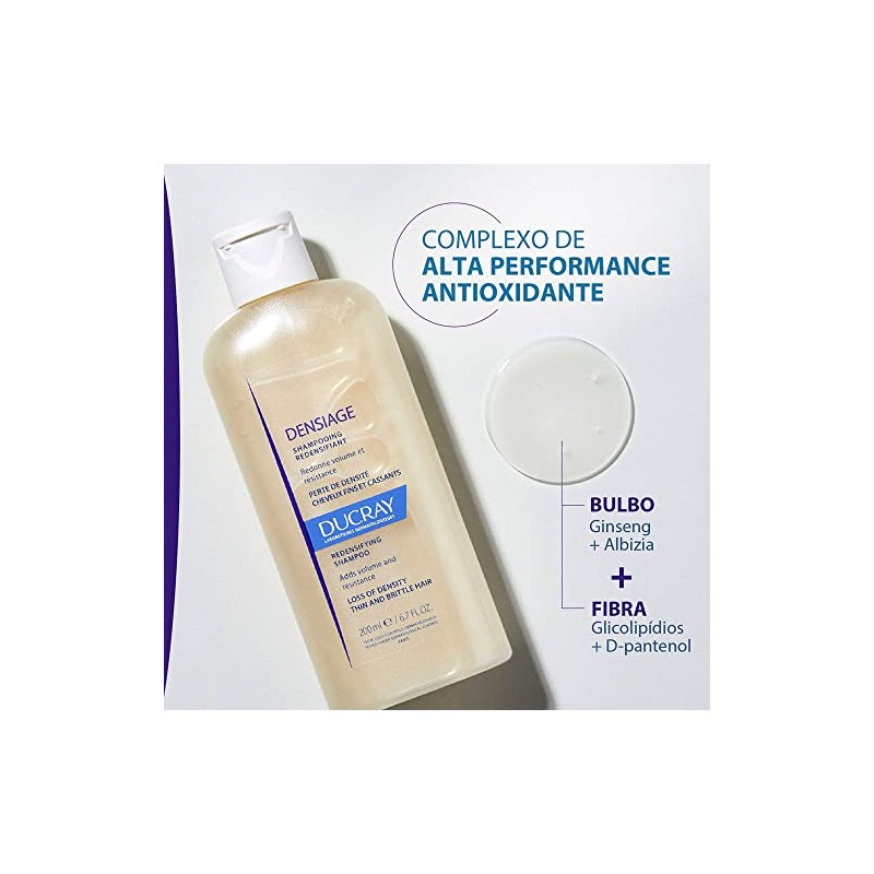 Ducray Densiage Redensifying Shampoo, 6.7 fl. oz.