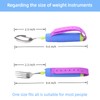 Bendable Adaptive Utensils for Elderly, Weighted Utensils for Hand Tremors,
