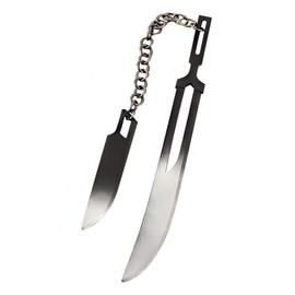 Ichigo Dual Zangetsu Blades Keychain - Bankai Sword Tensa Zangetsu Chains - Anime Collection Gifts for Teens Men and Fans