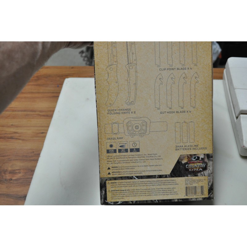 Mossy Oak 11 Piece Field Dressing Kit, Model 6835, Lifetime