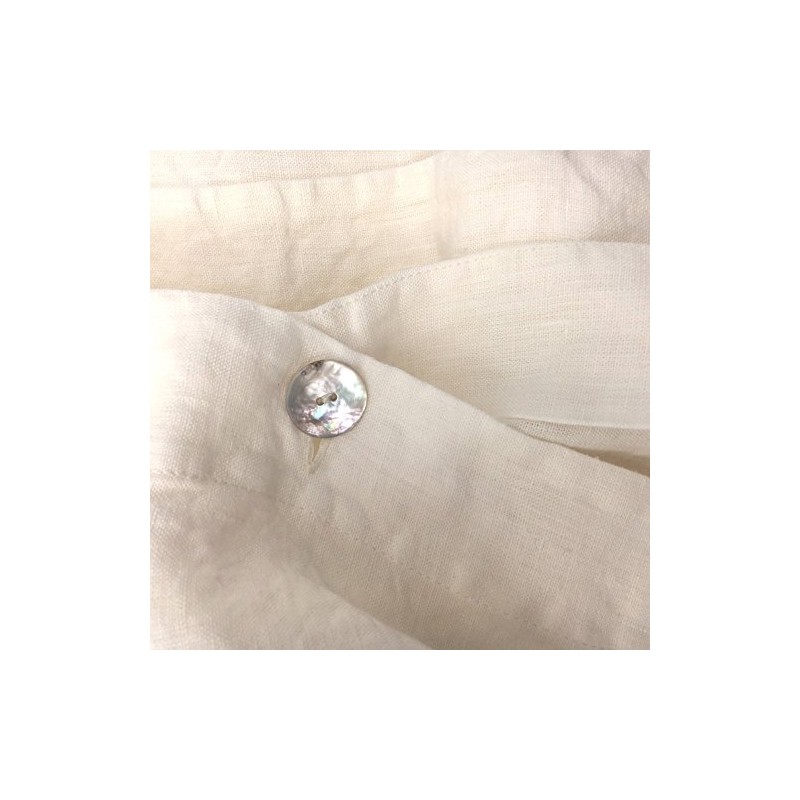 JOWOLLINA Natural Bed Linen, Stonewashed