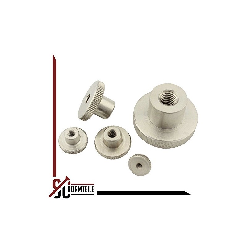 Knurled nut (high shape) - M3 - (1 piece) -
