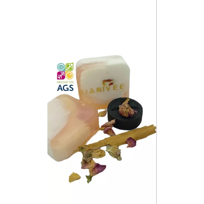 Siarivee Jabón Artesanal De Rosas Intencionado Abundancia Amor Propio