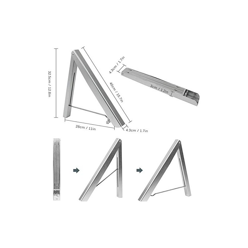 Ecomm Wall Mounted Folding Hangers