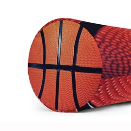 OHTIWTT Basketball Laundry Basket with Handle 86L Laundry Hamper Collapsible Toys Storage Basket Toys Room Storage Basket