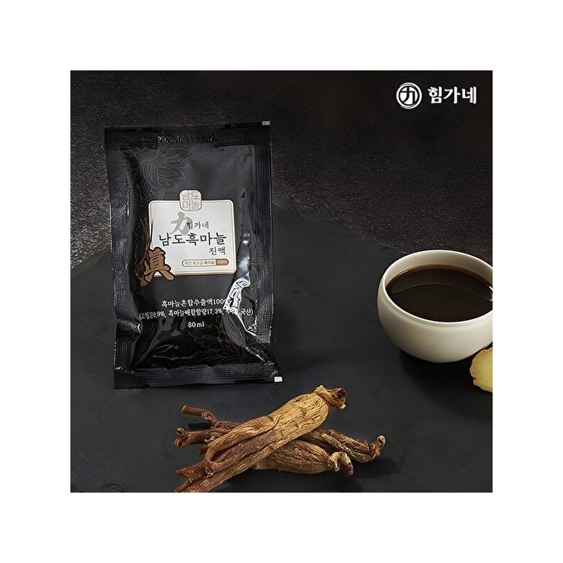 Himgane 힘가네 힘가네 남도 흑마늘 진액 흑마늘즙 1박스(80mlx10포) Himgane Himgane