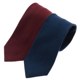 Yejak 대구백화점 예작헤링본 조직 솔리드 실크 넥타이(YJFSF3906) Daegu Department Store Yejak Herringbone Solid Silk Tie (YJFSF3906)