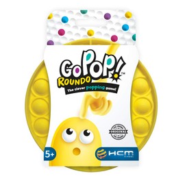GoPop™ - The Original - Trend Fidget, Bubble, Push Pop, Travel Game, Logic Game, Everyday Stress, Anxiety, Stress Resistance - HCM Kinzel - 55162, Yellow, Green, Purple