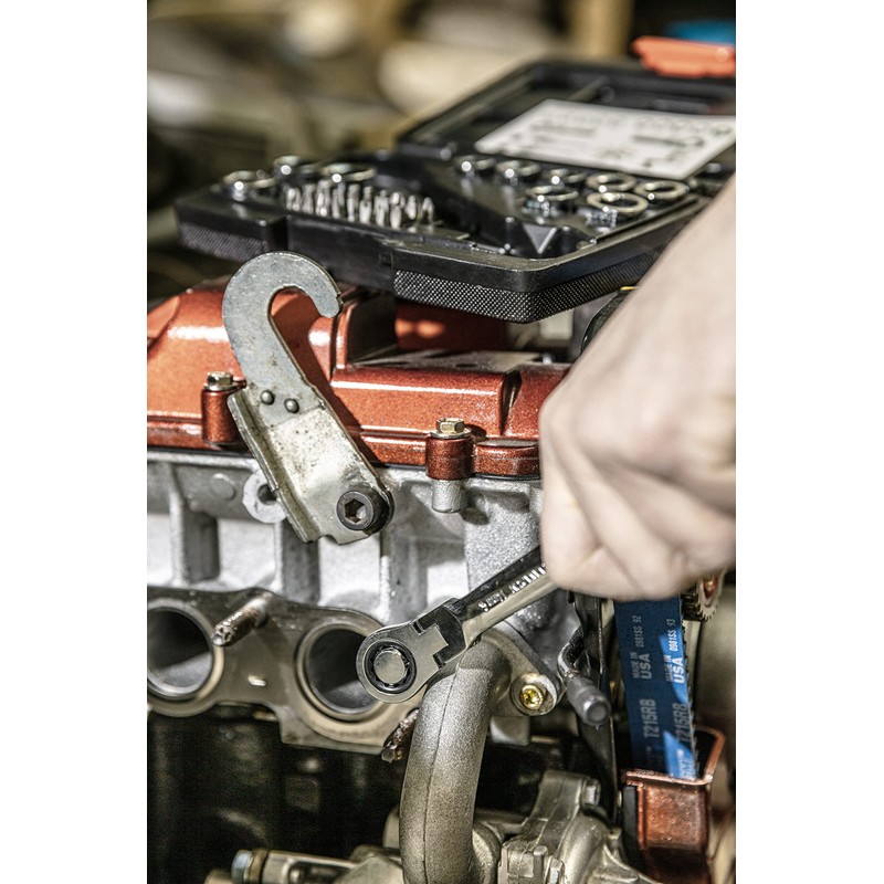 Högert Technik - Tool Set - Ratchet Ring Spanner with