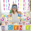 Balterever Science Party Decorations Girl Science Table Decor 24PCS Table