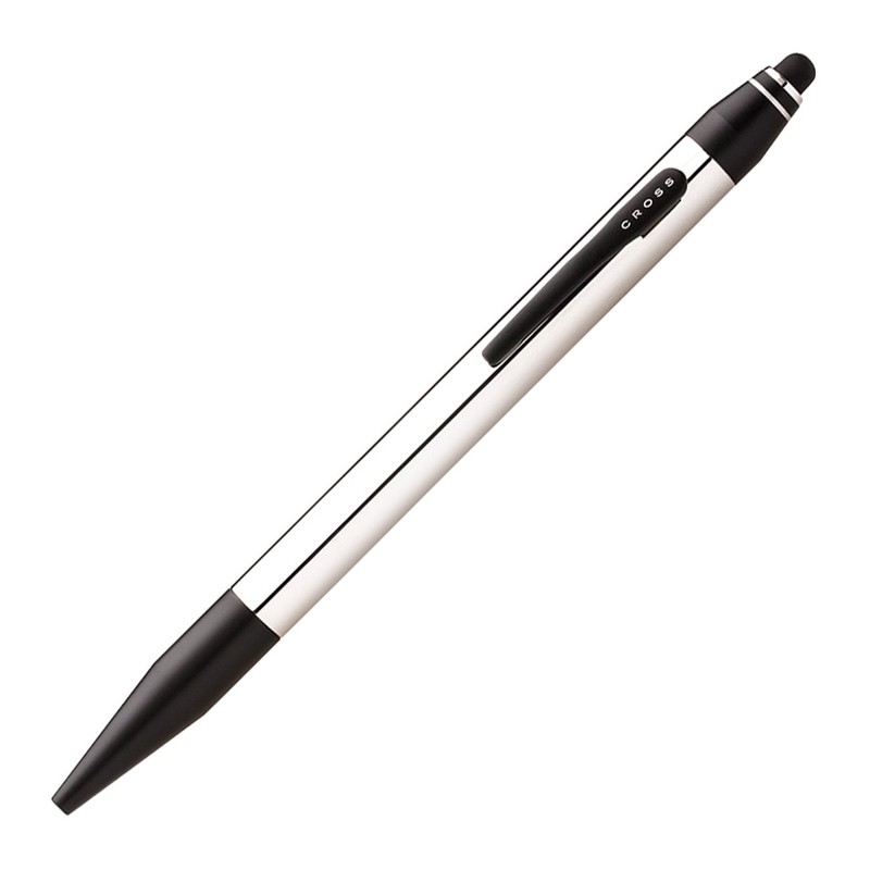 Cross Tech 2.2 Ballpoint Pen with Touch Screen Stylus, Chrome,