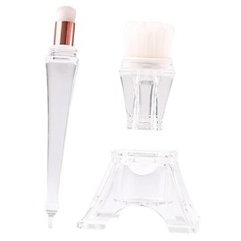 WOONEKY Portable Women's Makeup Brush Set Blush Highlighter Applicator Facial Makeup Brush for Nose Contour for Travel