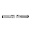 2Pcs Motorcycle Foldable Foot Pegs M8 Antislip Aluminium Alloy Universal
