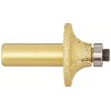 Roxx 3/8-Inch Radius Brazed Router Bit 1/2-Inch Shank with Bearing