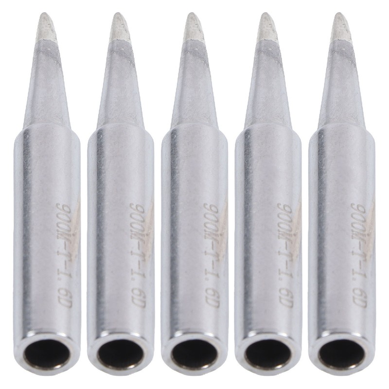 5Pcs Soldering Iron Tips BGA Station Tool Copper Internal Heating