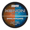 Tronixpro Unisex's Xenon Tapered Leader 50/50 Fishing Line, Orange/Clear, 15m