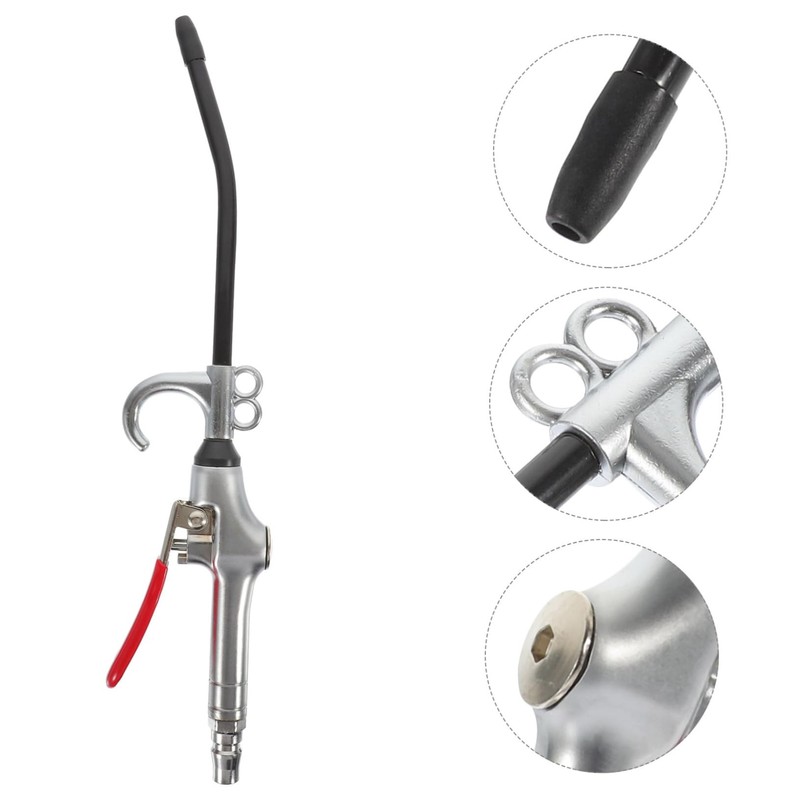 Operitacx Professional Air Blowing Tool Durable Air Compressor Dust Remover
