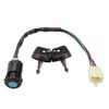 GOOFIT 4 Wire Key Ignition Replacement for ATV Dirt Bike