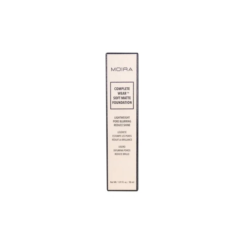 Base De Maquillaje Moira Cosmetics Soft Matte Foundation Tono 250c