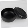 FOMIYES Men's Shaving Soap Bowl Lid Stainless Steel Bubble Bowl