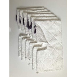 6 Replacement Standard Pads Compatible with Shark Euro Pro Pocket Steam Mop S3501 S3601 S3901