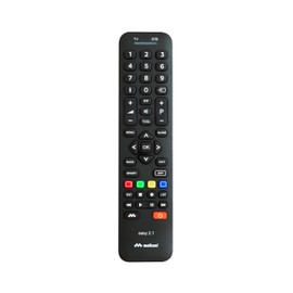 Meliconi Easy 2.1 Universal 2 in 1 Remote Control Replaces and Combines the Remote Controls of 1 TV and 1 Decoder Full Keypad Special Buttons for Smart TV