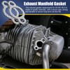 Feekoon 10 Pack Replacement for 24 041 49-S Exhaust Manifold