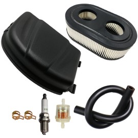 LIZAPUS Air Fitler Cover & Air Filter Tune Up Kits replacement Compatible with Toro 21465 Recycler Lawn Mower 22"