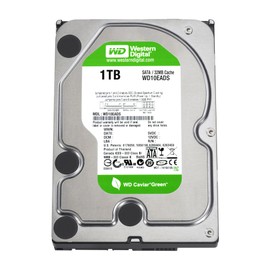 WD Green Desktop 1TB SATA 6.0 GB/s 3.5-Inch Internal Desktop Hard Drive Retail Kit