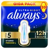 Always Ultra Sanitary Towels Strong Period (Size 5) with Wings,
