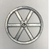 Chicago Die Cast 10 in. Dia. Zinc Single V Grooved